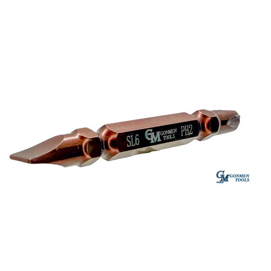 PUNTA MAGNETICA DOBLE PH2/SL6*65mm 10 pz