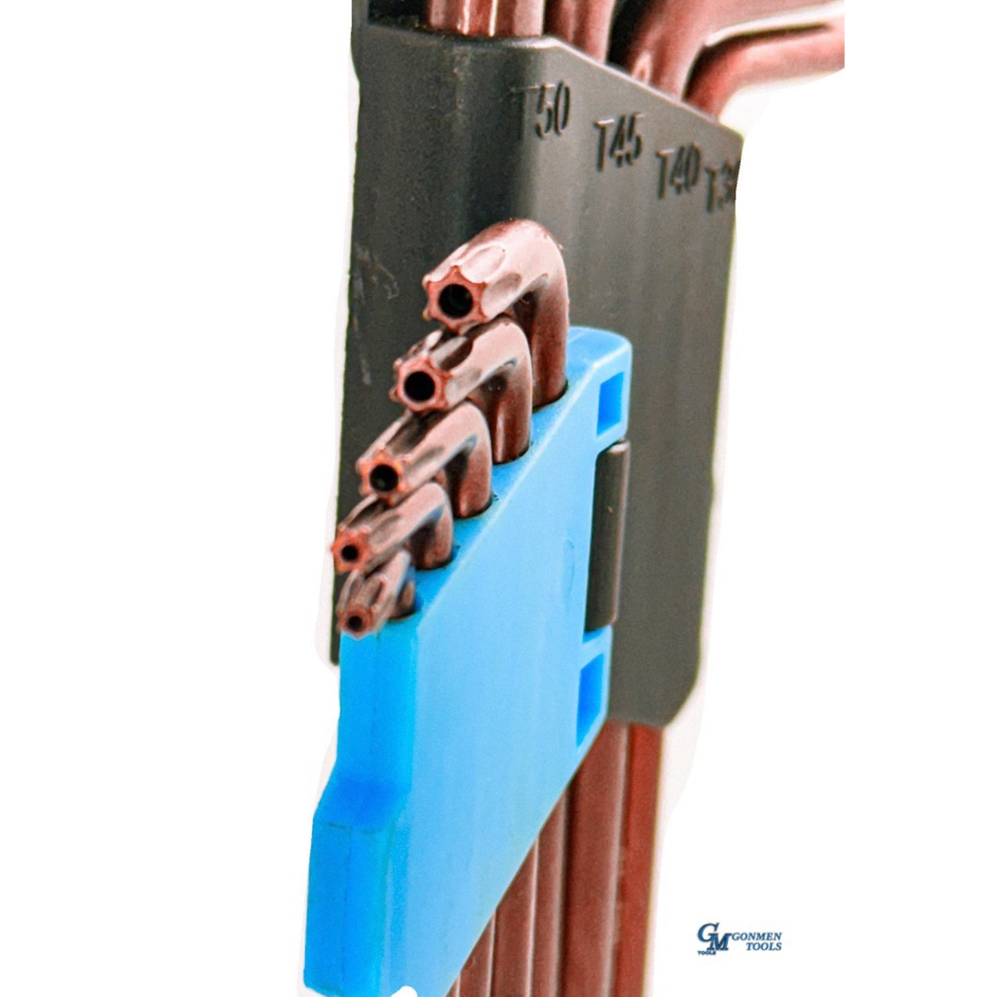 JUEGO DE LLAVES TORX 9 PZAS CON SEGURO 1 PZ